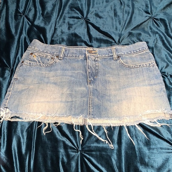 Abercrombie & Fitch Dresses & Skirts - A & F Jean mini skirt